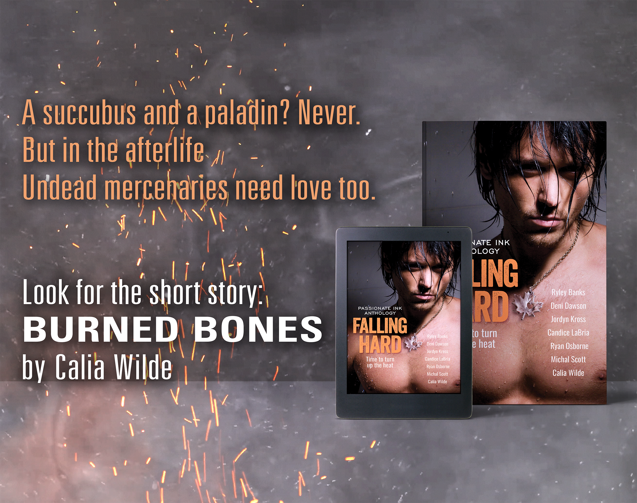 Burned Bones book ad